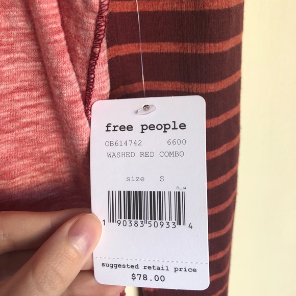 HP $30 BLOWOUT! Free People turtleneck tee NWT - Picture 7 of 8